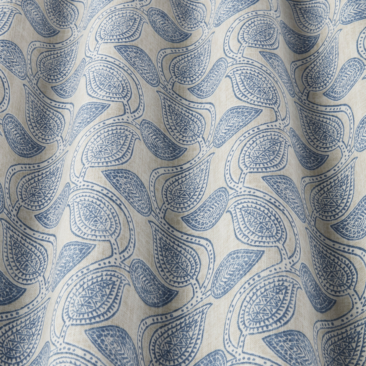 iLiv Kantha Fabric Petrol