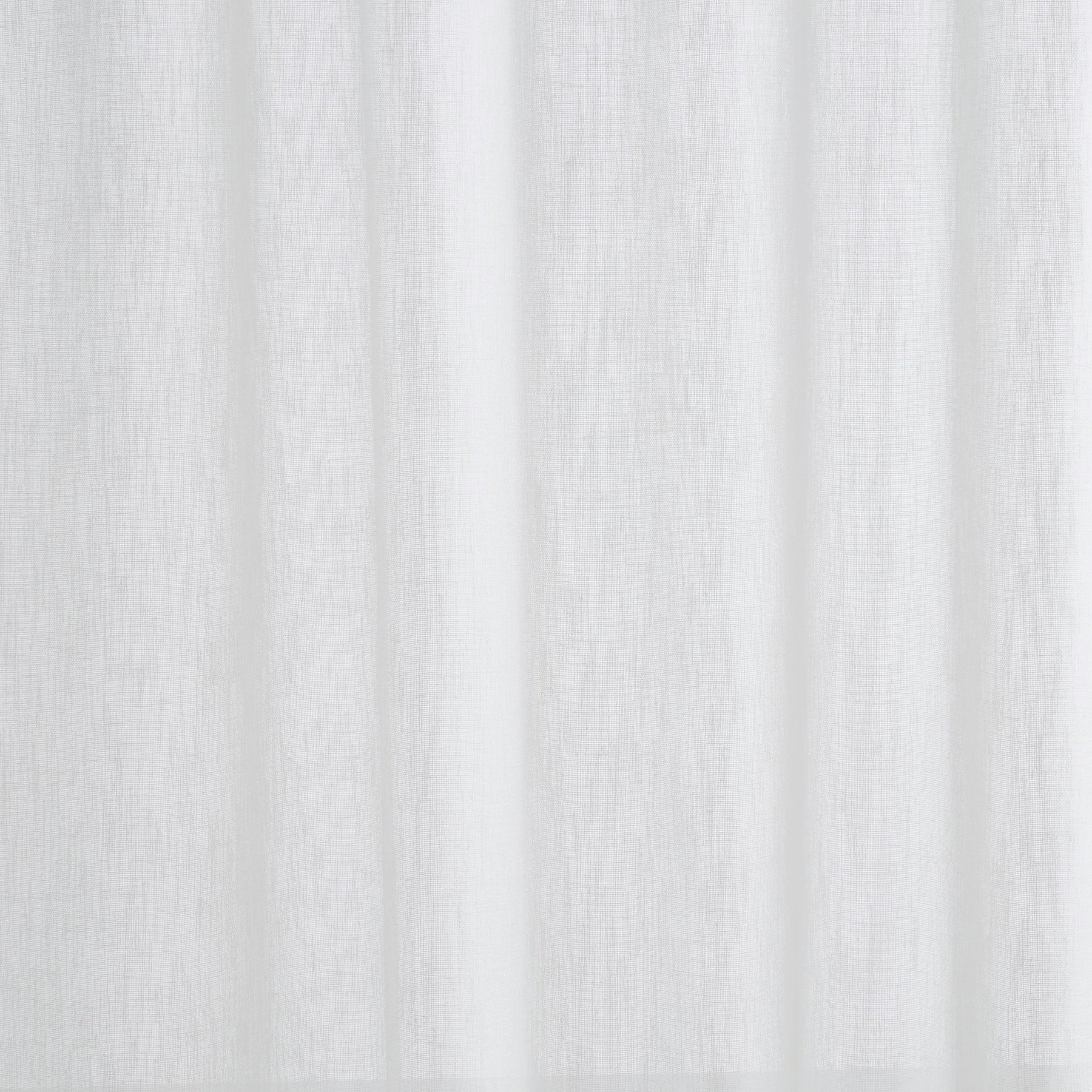 Kayla Ready Made Slot Top Voile Panel in White | 96% Star Rating | Terrys