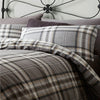 Catherine Lansfield Kelso Duvet Cover Bedding Set Charcoal