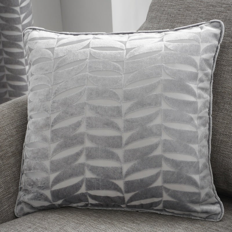 Curtina Kendal Ready Made Eyelet Curtains Silver