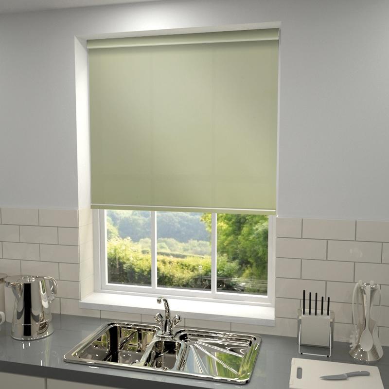 Kensington Plain Made to Measure Roller Blind Dove