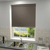Kensington Plain Made to Measure Roller Blind Havana