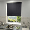 Kensington Plain Made to Measure Roller Blind Noir
