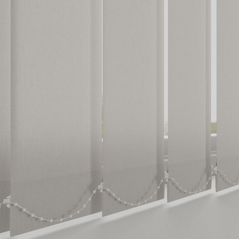 Kensington Plain Made to Measure Vertical Blind Canvas