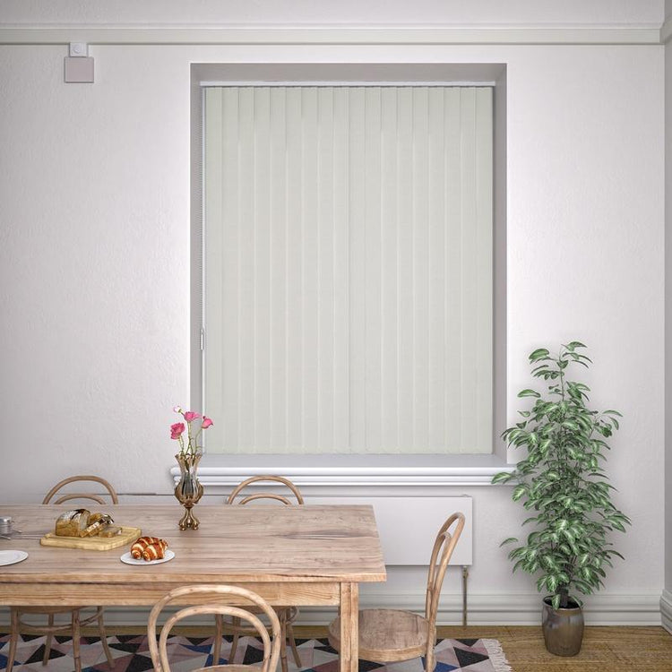 Kensington Plain Made to Measure Vertical Blind Dove