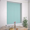 Kensington Plain Made to Measure Vertical Blind Duckegg