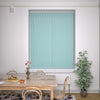 Kensington Plain Made to Measure Vertical Blind Duckegg