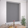 Kensington Plain Made to Measure Vertical Blind Flint