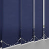 Kensington Plain Made to Measure Vertical Blind Indigo
