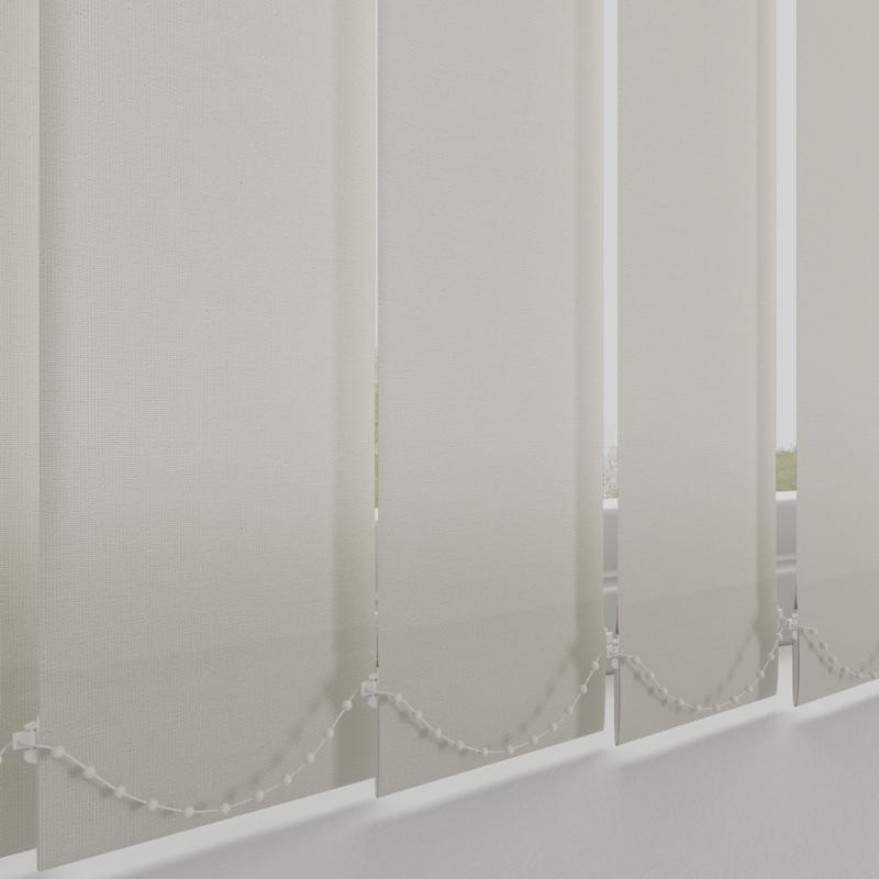 Kensington Plain Made to Measure Vertical Blind Modesty