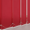 Kensington Plain Made to Measure Vertical Blind Scarlet