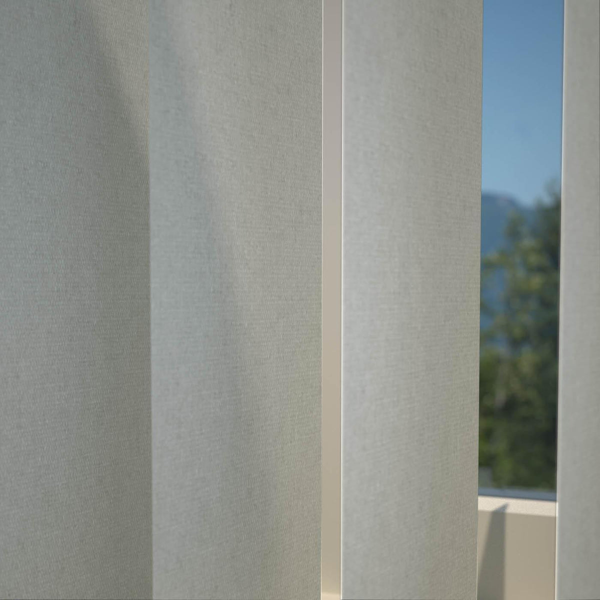 Kensington Plain Made to Measure Vertical Blind Tropez