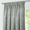 Keswick Ready Made Pencil Pleat Curtains Sage