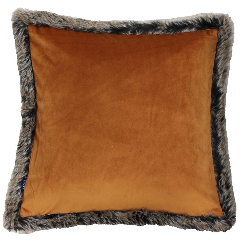 Paoletti Kiruna Filled Cushion 45cm x 45cm Rust