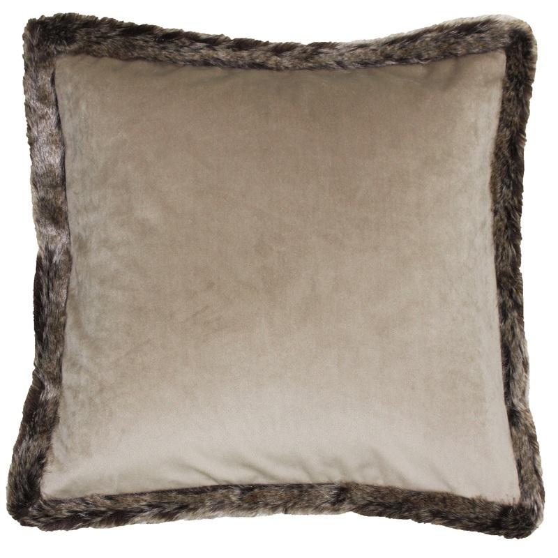 Paoletti Kiruna Filled Cushion 45cm x 45cm Taupe
