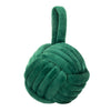Knot Doorstop 14cm Emerald
