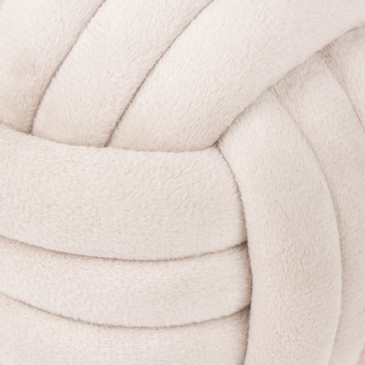 Knot Doorstop 14cm Natural