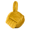 Knot Doorstop 14cm Ochre