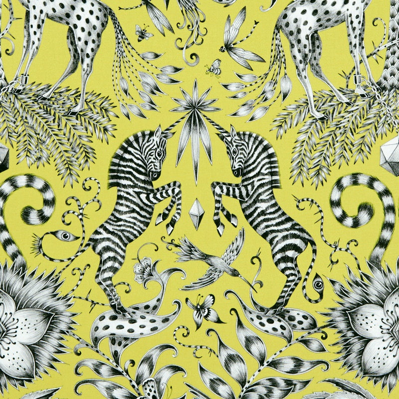 Emma Shipley Kruger Fabric Lime