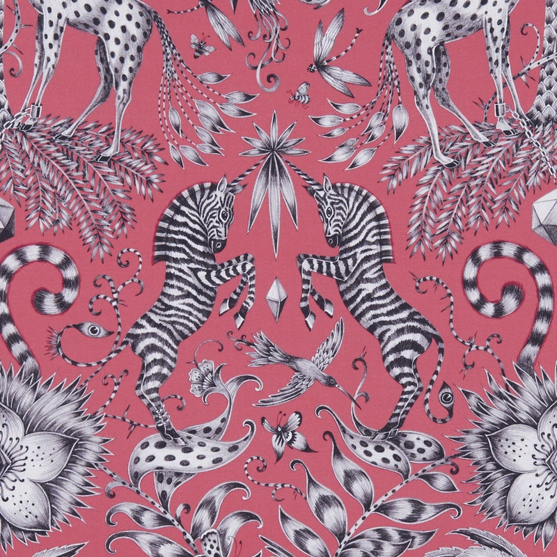 Emma Shipley Kruger Fabric Magenta