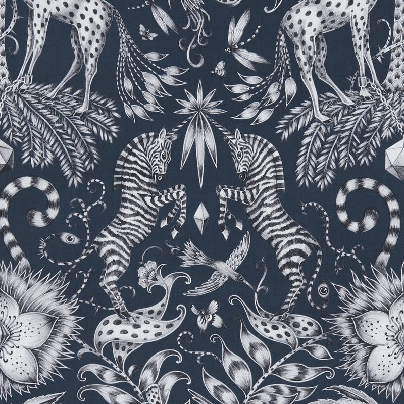 Emma Shipley Kruger Fabric Navy
