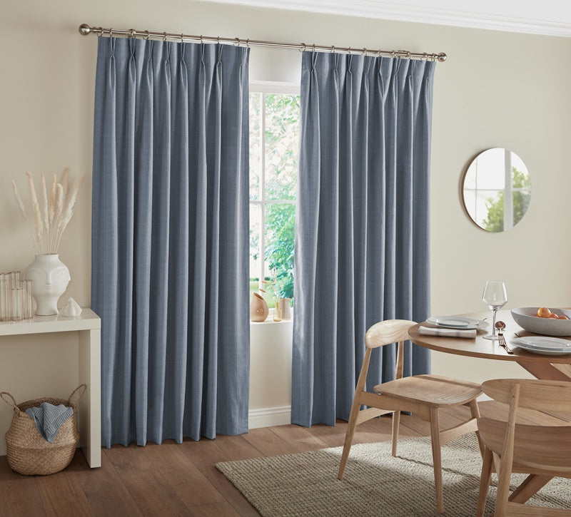 Balance Made to Measure Curtain Indigo