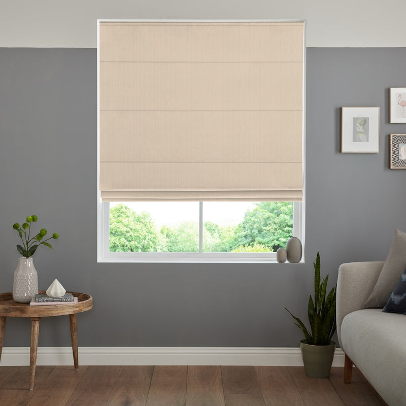 Balance Made to Measure Roman Blind Champagne