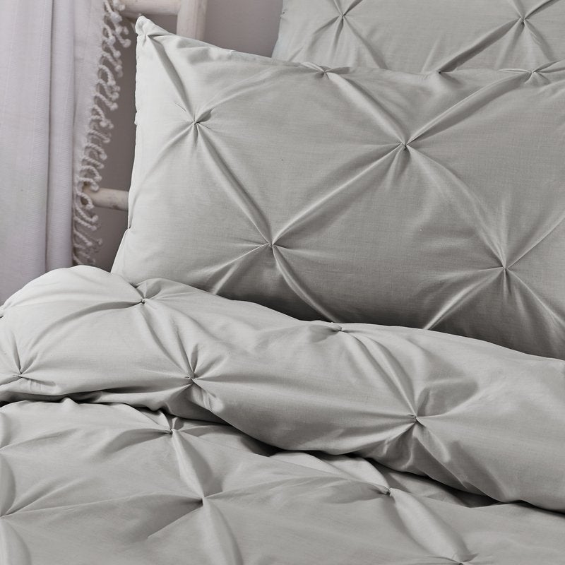 Lara Bedding Set in Grey Cheap UK Delivery Terrys Fabrics