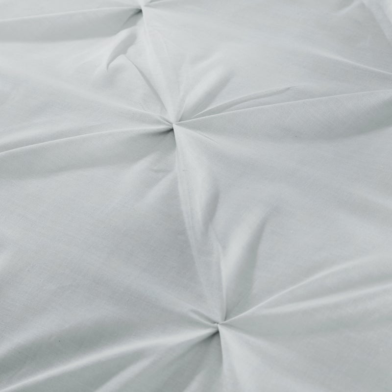 Serene Lara Duvet Cover Bedding Set Silver