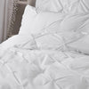 Serene Lara Duvet Cover Bedding Set White