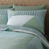 Catherine Lansfield Larsson Geo Duvet Cover Bedding Set Green
