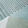 Catherine Lansfield Larsson Geo Duvet Cover Bedding Set Green
