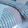 Catherine Lansfield Larsson Geo Duvet Cover Bedding Set Teal
