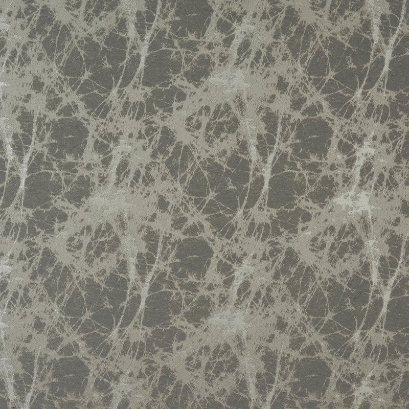 Lava Curtain Fabric Silver