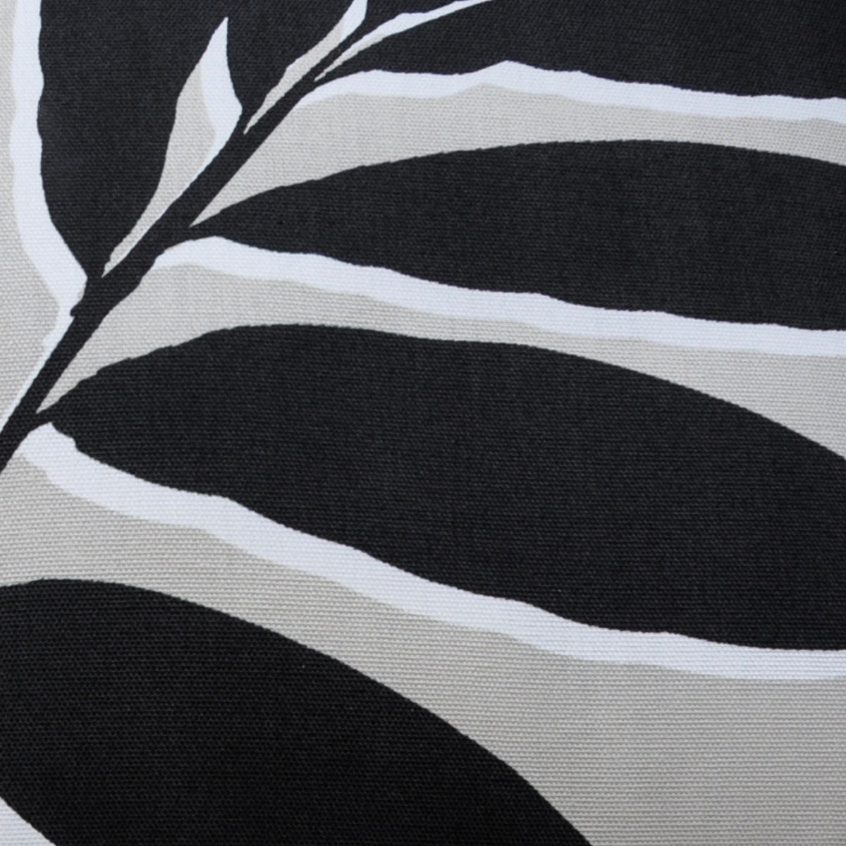 Fusion Leaf Print Filled Cushion 43cm x 43cm Natural