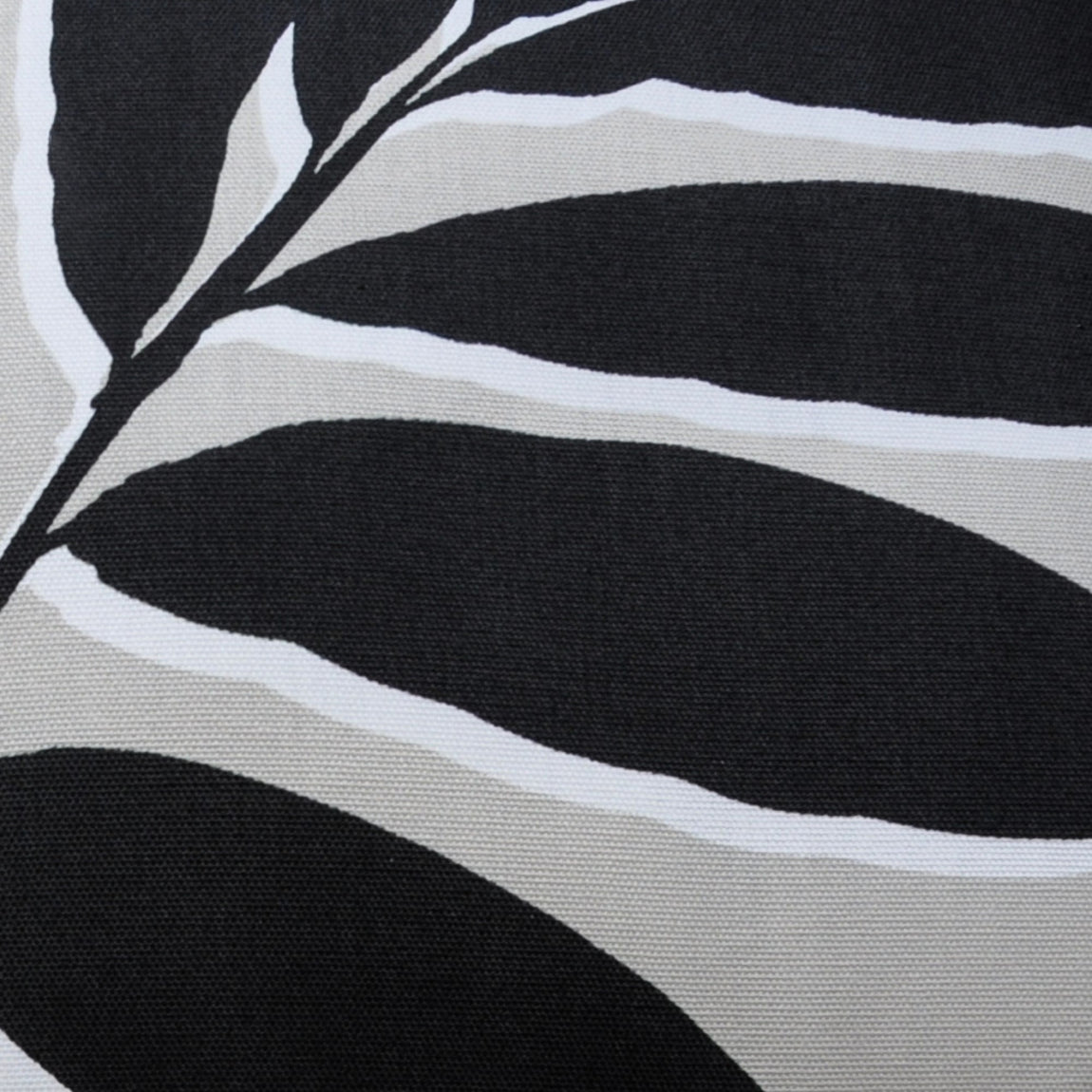 Fusion Leaf Print Filled Cushion 43cm x 43cm Natural