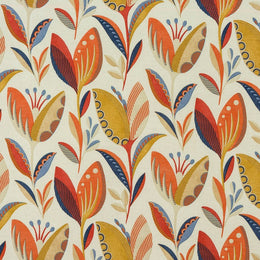 Leon Fabric Burnt Orange