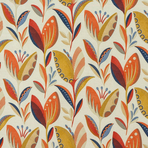 Leon Fabric Burnt Orange