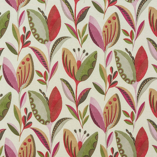 Leon Fabric Pomegranate