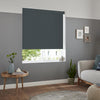 Ludo Made to Measure Blackout Roller Blind Dark Grey