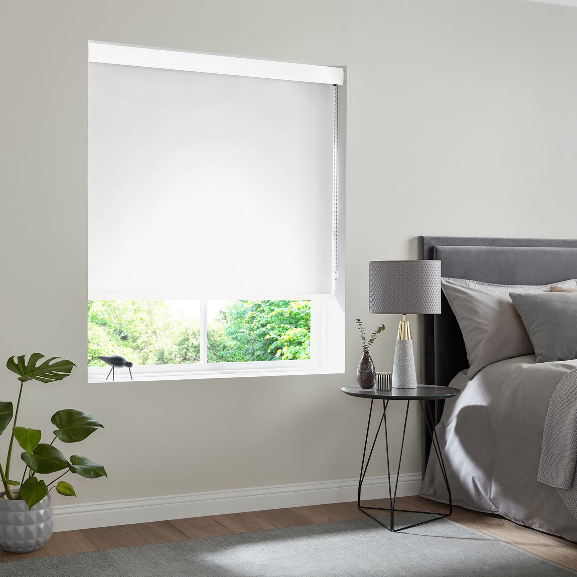 Ludo Made to Measure Blackout Roller Blind Ivory