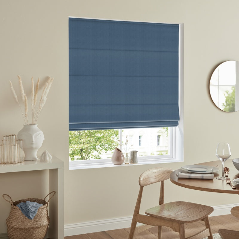 Lavery Made to Measure Roman Blind Denim
