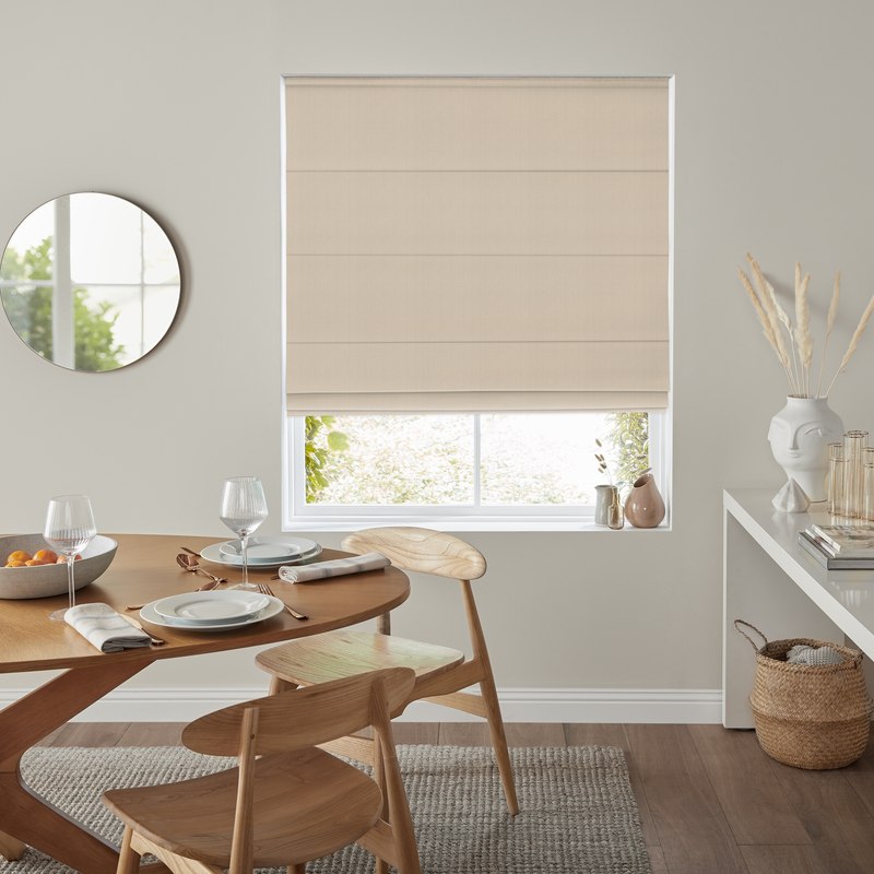 Lavery Made to Measure Roman Blind Hessian