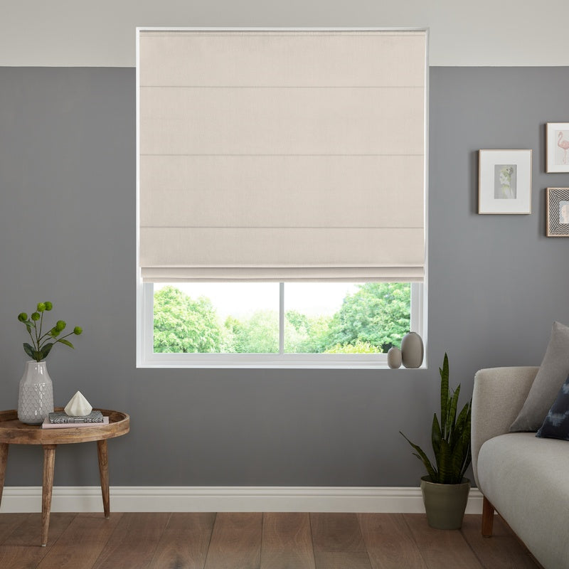 Lavery Made to Measure Roman Blind Ivory