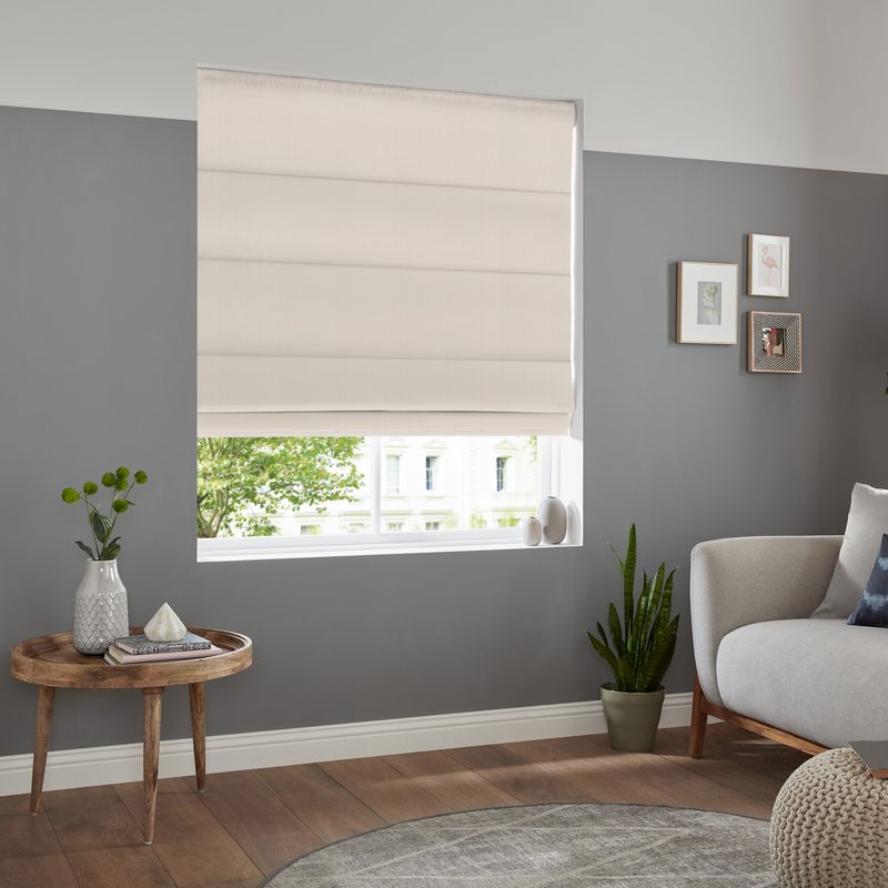Lavery Made to Measure Roman Blind Ivory