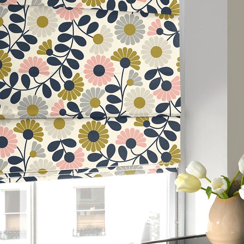 Orla Kiely Kimono Made to Measure Roman Blind Multi