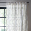 Fusion Linara Ready Made Single Voile Curtain Natural