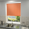 Orla Kiely Linear Stem Made to Measure Blackout Roller Blind Papaya