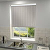 Orla Kiely Linear Stem Made to Measure Blackout Roller Blind Silver