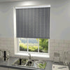 Orla Kiely Linear Stem Made to Measure Blackout Roller Blind Cool Grey